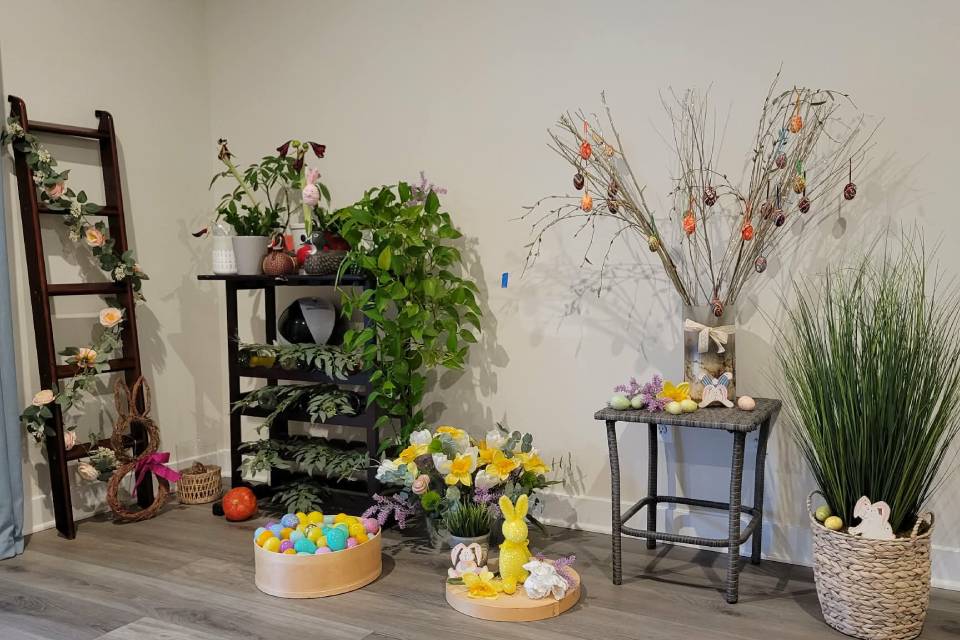 Easter Decorating example