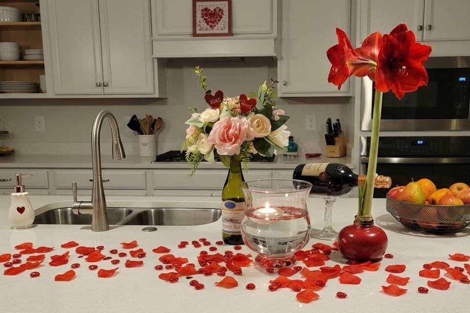Valentines Day Decorating example